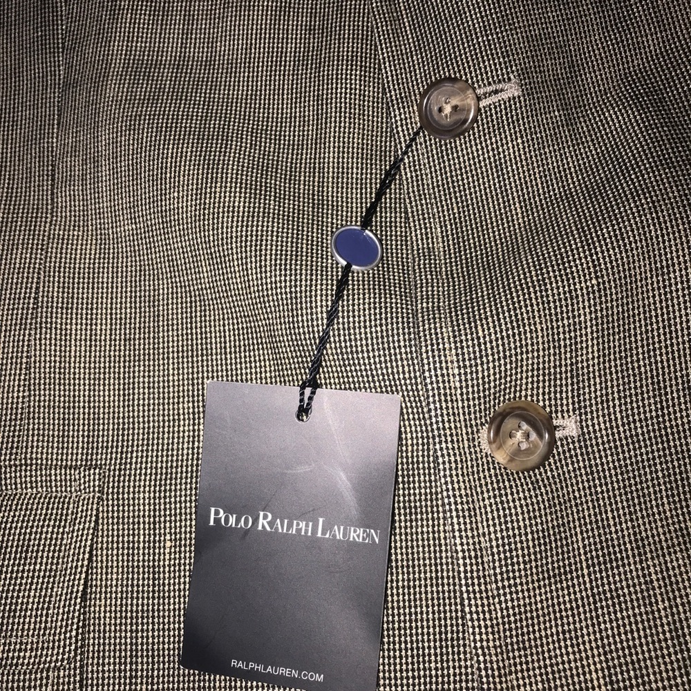 Polo Ralph Lauren Mens Harvard Custom Fit Cotton /Virgin Wool 46% Jacket 44R - Picture 4 of 12